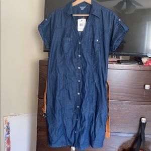 GUESS Cherie chambray shirtdress